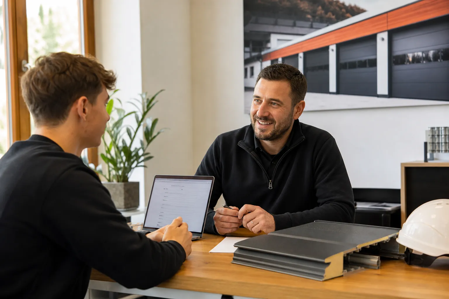 Erstgespräch im Büro